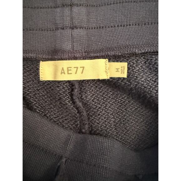 AE77 Premium Fleece Sweat Short Men's Navy Sz M NWT - Picture 5 of 7
